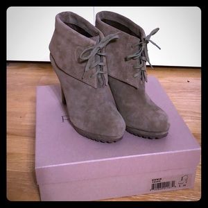 Rosegold high heeled booties - NEW